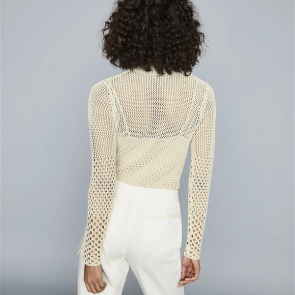 NWT REISS | Roni Open Knit Sweater - Picture 6 of 6
